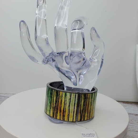 New Lia Sophia sundown stretch cuff bracelet women fashion jewelry #0169 - Picture 8 of 10